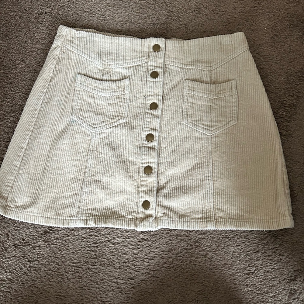 Pink Lily beige skirt great condition